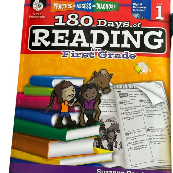 First Grade reading writing educational book bundle of 3 LEARNING - Picture 3 of 10